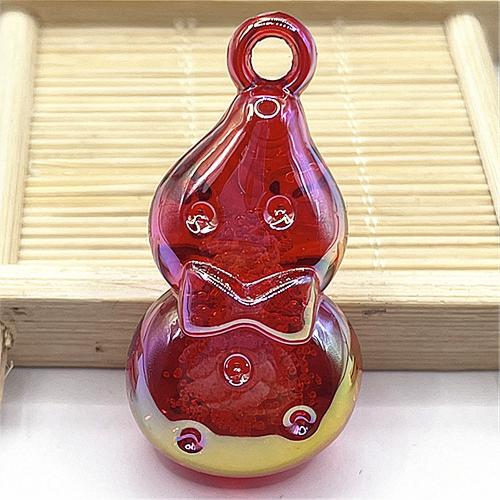 Acrylic Pendants Calabash UV plating DIY Approx Sold By Bag