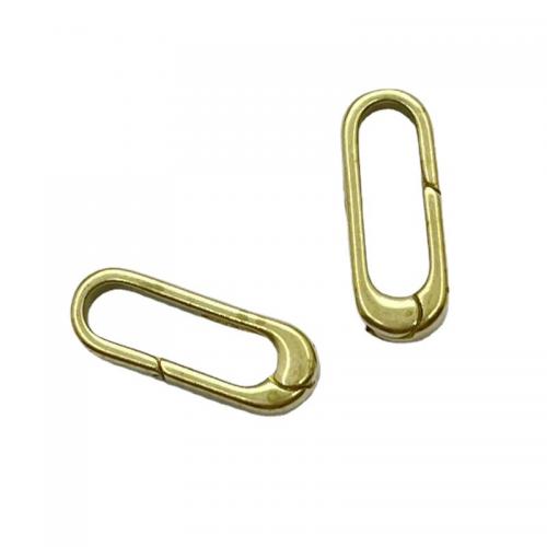 Brass Jewelry Clasps plated DIY original color Sold By PC