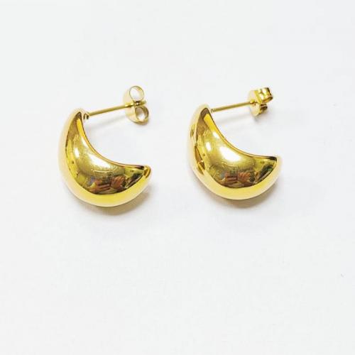 Stainless Steel Stud Earrings 304 Stainless Steel fashion jewelry & for woman Sold By Pair