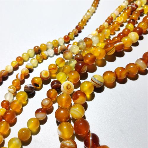 Natural Lace Agate Beads Round DIY mixed colors Sold Per Approx 36-38 cm Strand