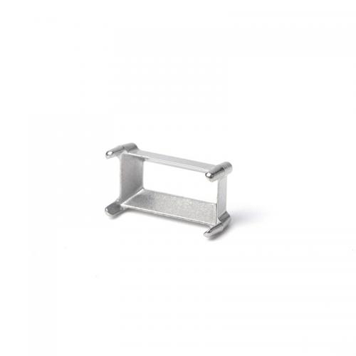 316 Stainless Steel Claw Setting Rectangle DIY original color Sold By PC