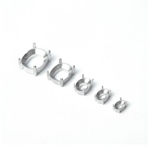 316 Stainless Steel Claw Setting DIY original color Sold By PC