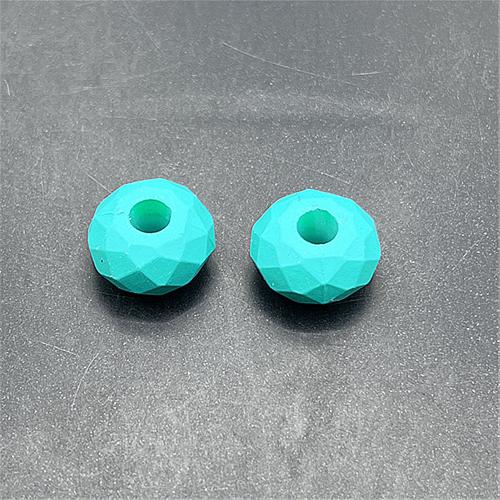 Akril nakit Beads, Rondelle, stoving lakova, možete DIY & faceted, više boja za izbor, 15mm, Približno 100računala/Torba, Prodano By Torba