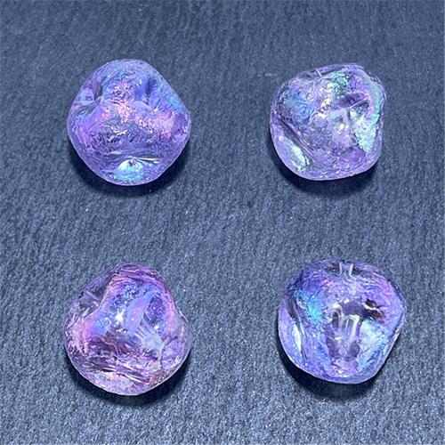 Perline in acrilico placcate, placcato UV, DIY, nessuno, 15.65mm, Foro:Appross. 2.78mm, Appross. 100PC/borsa, Venduto da borsa