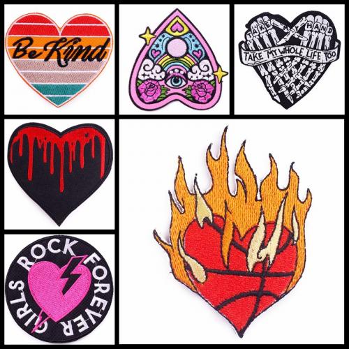 Sy -on Patch, Bomull, DIY, fler färger för val, 10PC/Lot, Säljs av Lot