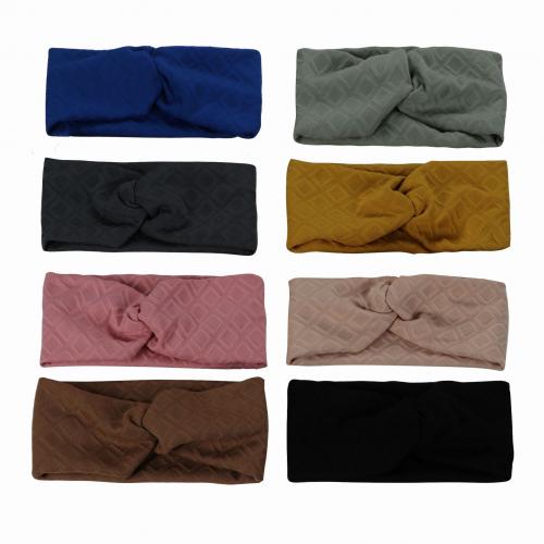 bandeau, Fibre de polyester, élastique & pour femme, plus de couleurs à choisir, Vendu par PC