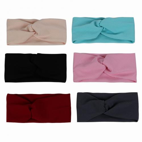 bandeau, Fibre de polyester, élastique & pour femme, plus de couleurs à choisir, Vendu par PC