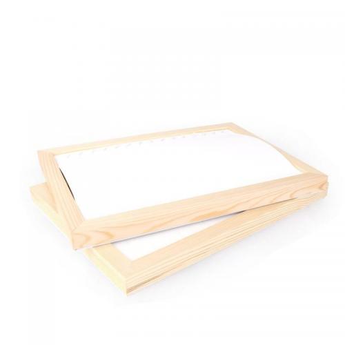 Scopo Visualizzazione Multi, PU, with legno, Rettangolo, stili diversi per la scelta, 325x235x23mm, Venduto da PC