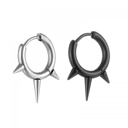 Acier inoxydable Levier Retour Earring, acier inoxydable 316L, poli, unisexe, plus de couleurs à choisir, The face width is 2.5 mm, the inner diameter is 10 mm, Vendu par PC