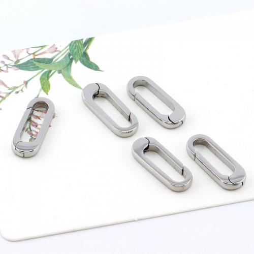 Stainless Steel Jewelry Clasp 316 Stainless Steel DIY original color Sold By PC