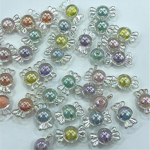 Perla u Bead Akril perle, Bombon, možete DIY, više boja za izbor, 9x17mm, Približno 970računala/Torba, Prodano By Torba