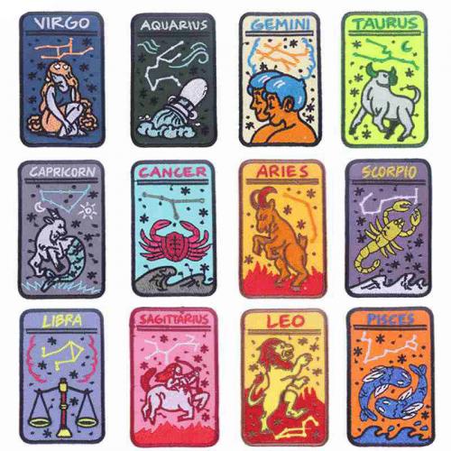 Cucire -on patch, cotone, DIY & diversi modelli per la scelta, nessuno, 78x50mm, 10PC/lotto, Venduto da lotto