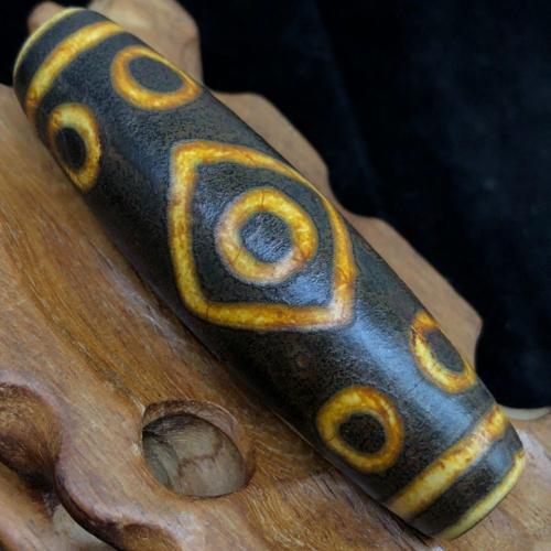 Natural Tibetan Agate Dzi Beads DIY Sold By PC