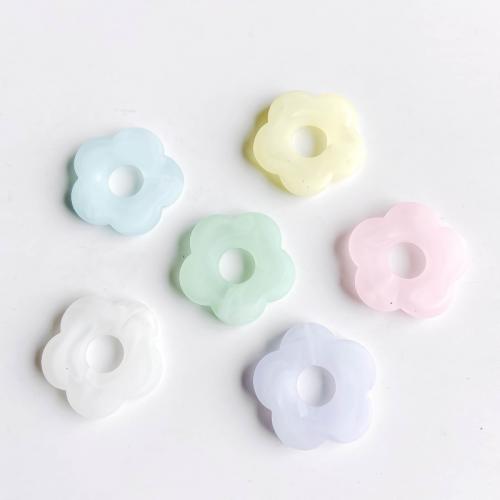 Resin Jewelry Findings Flower DIY nickel lead & cadmium free Sold By PC