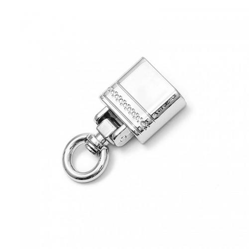 Zinc Alloy Key Clasp portable & DIY nickel lead & cadmium free Sold By PC