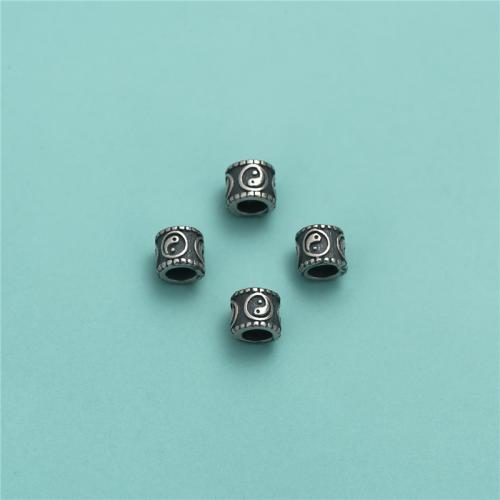 925 Sterling zilveren kralen, Vintage & DIY, 4.30x3.90mm, Gat:Ca 2.7mm, Verkocht door PC