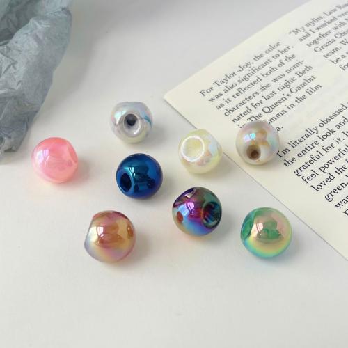 Acrylic Jewelry Beads Round DIY 16mm Sold By Bag