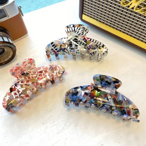 Hair Claw Clips Acetate fashion jewelry 105mm Sold By PC