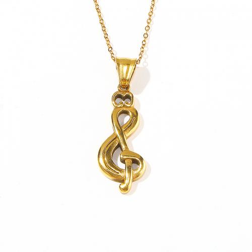 Colar de aço titânio, Partículas de aço, with 5CM extender chain, para mulher, dourado, comprimento Aprox 45 cm, vendido por PC