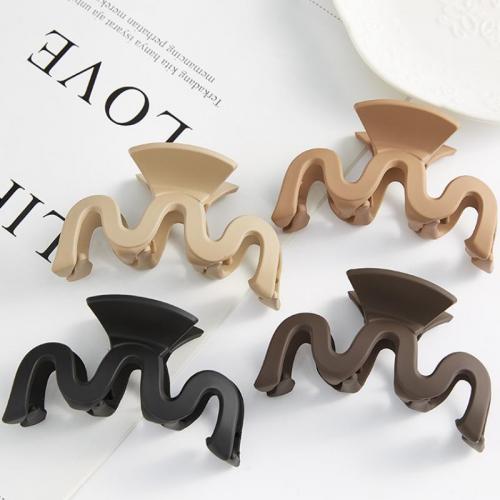 Haar Claw Clips, ABS Plastic, geschilderd, mode sieraden & voor vrouw, meer kleuren voor de keuze, 87x45x55mm, Verkocht door PC