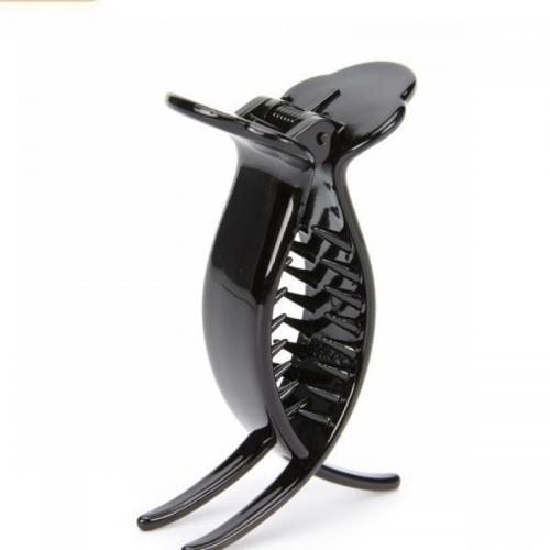 Hair Claw Clips ABS Plastic fashion jewelry & for woman black Sold By Lot