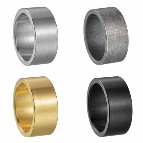 Titantium Steel prst prsten, Titanium ocel, módní šperky & unisex & různé velikosti pro výběr, více barev na výběr, nikl, olovo a kadmium zdarma, Width :10mm, thickness :2.5mm, Prodáno By PC