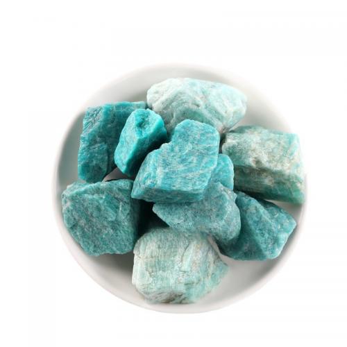 Amazonite décoration, Irrégulière, normes différentes pour le choix, 100sol/lot, Vendu par lot