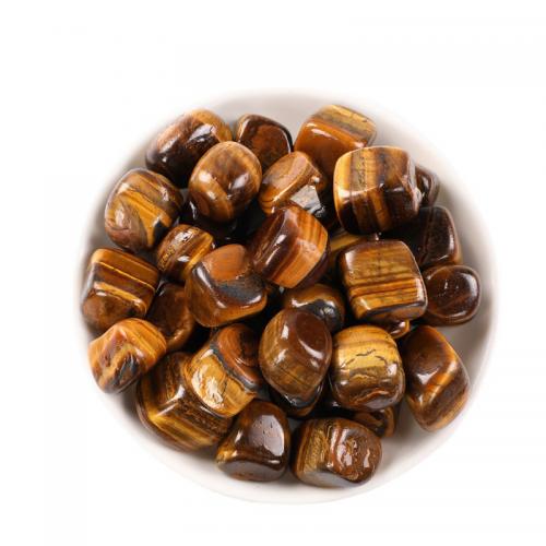 Tiger Eye Ukras, različite veličine za izbor, 100G/Lot, Prodano By Lot