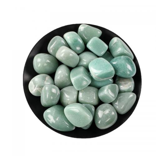 Zelená Aventurine Dekorace, různé velikosti pro výběr, 100G/Lot, Prodáno By Lot