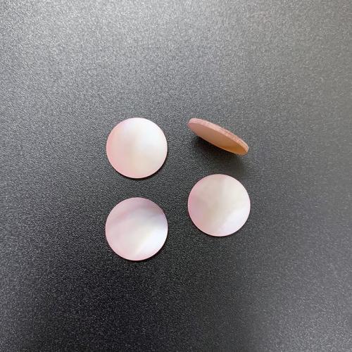 Skal Cabochons, Pink Shell, polerad, DIY & olika storlek för val, Säljs av PC