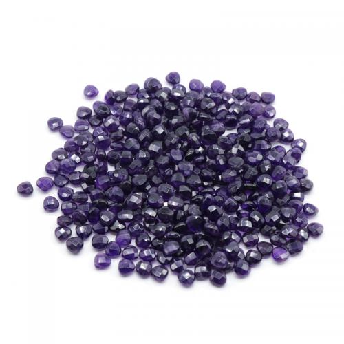 Granos Amethyst naturales, amatista, Gota, Bricolaje & facetas, Púrpura, 8mm, 10PCs/Bolsa, Vendido por Bolsa