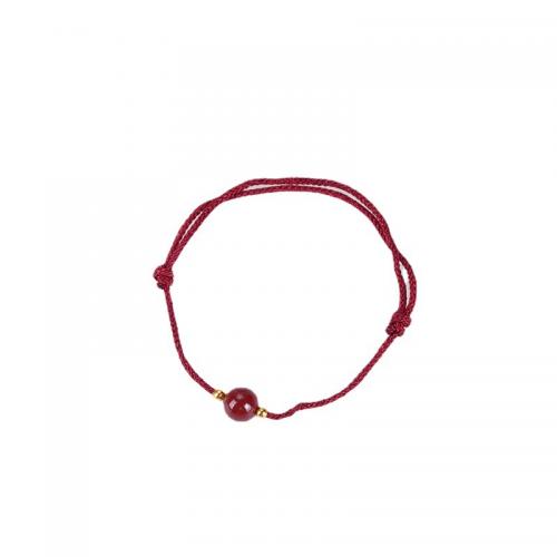 Moda Cinabrio pulsera, Cordón de Milán, con cinabrio, Joyería & unisexo, libre de níquel, plomo & cadmio, longitud aproximado 22 cm, Vendido por UD