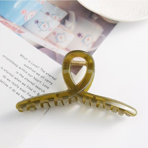 Hair Claw Clips Plastic handmade fashion jewelry & for woman Sold By PC