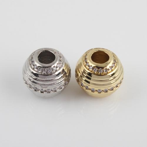 Brass Spacer Beads Round plated DIY nickel lead & cadmium free Sold By PC