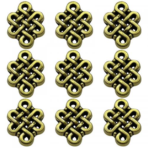 Zinc Alloy šperky Korálky, Zinek, Čínský Knot, DIY & různé velikosti pro výběr, více barev na výběr, nikl, olovo a kadmium zdarma, 15PC/Bag, Prodáno By Bag