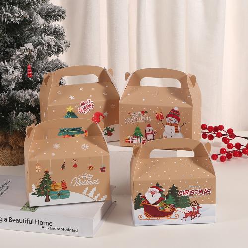 Christmas Gift Bag Paper durable & Christmas Design Sold By PC