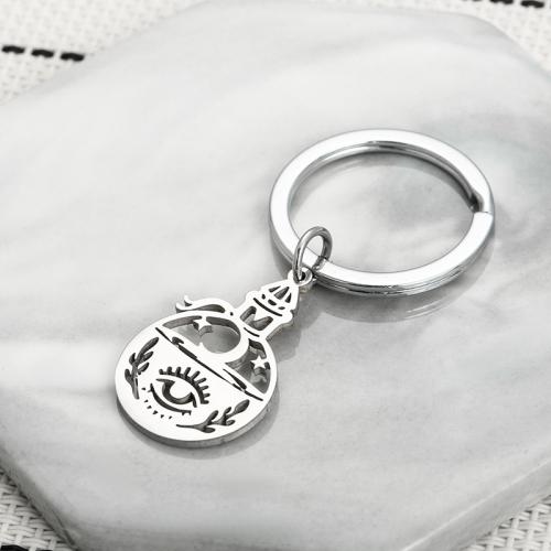 Z nerezové oceli Key zavírací, 304 Stainless Steel, multifunkční & unisex, nikl, olovo a kadmium zdarma, Prodáno By PC