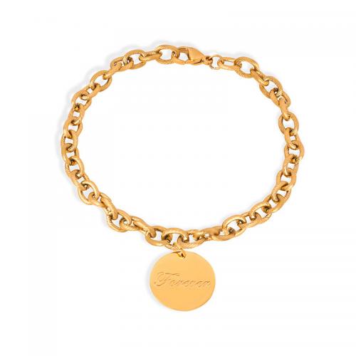 Bracelet d'acier titane, bijoux de mode & pour femme, plus de couleurs à choisir, 16mm, Longueur Environ 19 cm, Vendu par PC