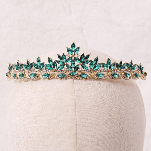 Bridal Tiaras Zinc Alloy fashion jewelry & for woman & with rhinestone nickel lead & cadmium free Inner Approx 155mm Sold By PC