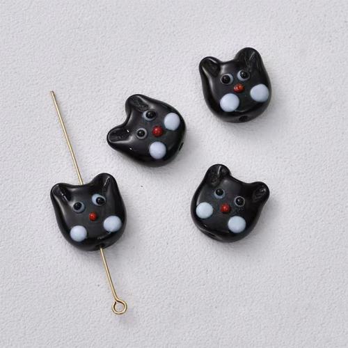 Lampwork Beads Cat DIY Sold By Bag