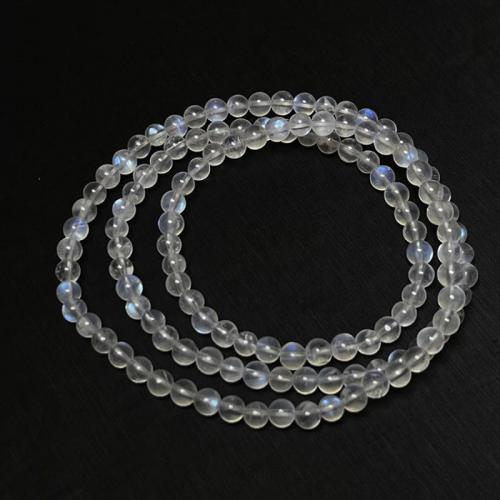 Moonstone Korálky, Kolo, DIY & různé velikosti pro výběr, bílý, Prodáno za Cca 38 cm Strand