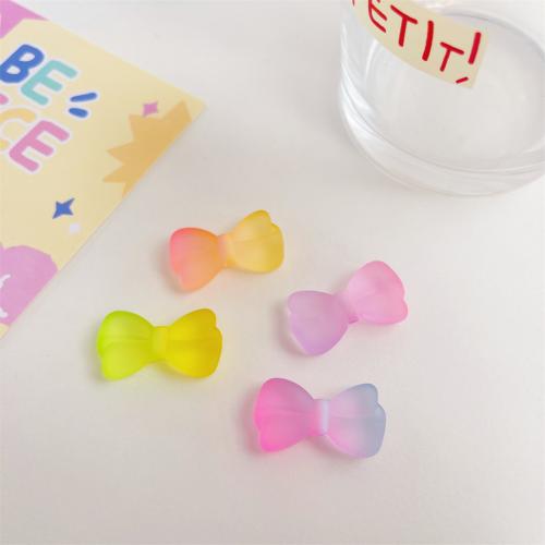 Acrylic Jewelry Beads Bowknot DIY Approx Sold By Bag