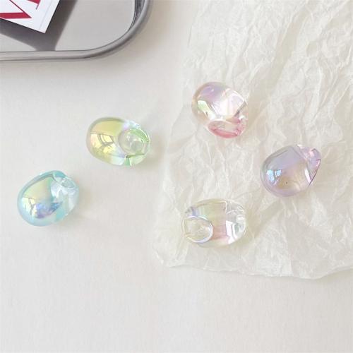 Acrylic Pendants UV plating DIY 19mm Approx Sold By Bag