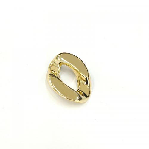 Acryl Linking Ring, gold plated, DIY & verschillende stijlen voor de keuze, meer kleuren voor de keuze, Ca 400pC's/Bag, Verkocht door Bag