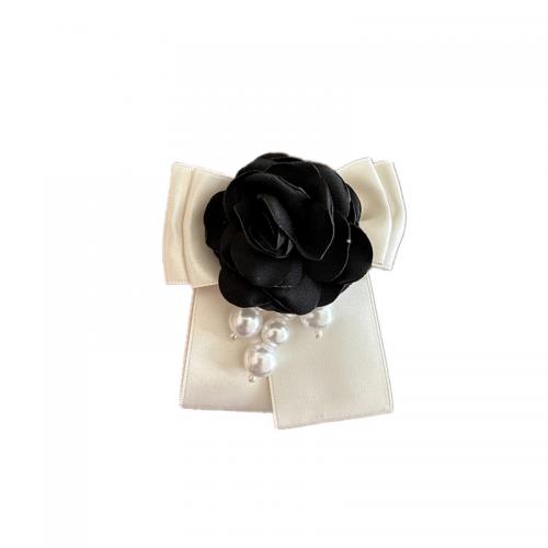 Fashion Broche Sieraden, Polyester, met Messing, voor vrouw, meer kleuren voor de keuze, 90mm, Verkocht door PC