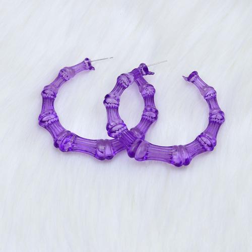 Acrylic Jewelry Earring fashion jewelry & for woman Sold By Pair