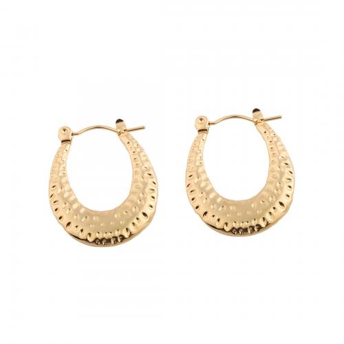 Cruach dhosmálta Lever Back Earring, 304 Cruach dhosmálta, plátáilte, do bhean, órga, 25.50x20x2.50mm, Díolta De réir Péire