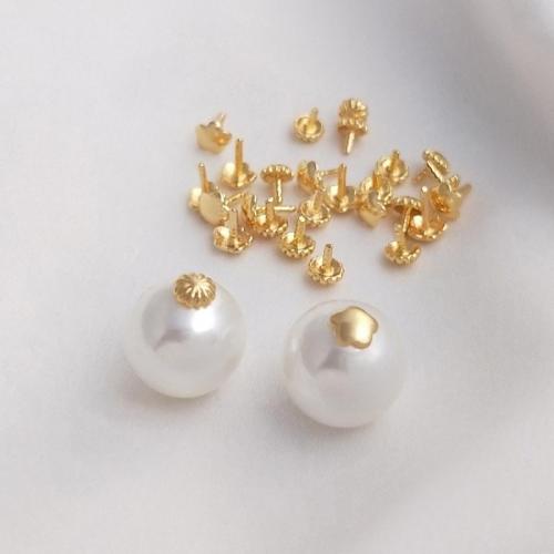 Messing Pearl Bericht, gold plated, DIY & verschillende stijlen voor de keuze, meer kleuren voor de keuze, nikkel, lood en cadmium vrij, 10pC's/Bag, Verkocht door Bag