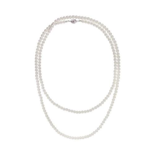 Tröja kedja halsband, Glass Pearl, mode smycken & för kvinna, nickel, bly och kadmium gratis, Längd Ca 120 cm, Säljs av PC