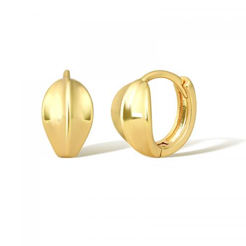 Brass Leverback Earring plated for woman golden Sold By Pair